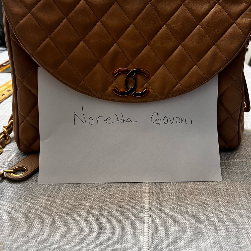 Chanel Vintage Classic Quilted Shoulder Flap Lambskin